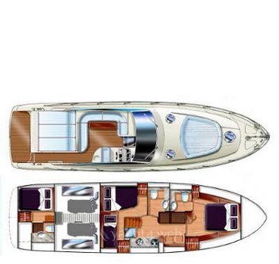 Gianetti 48 ht Моторная лодка используется для продажи