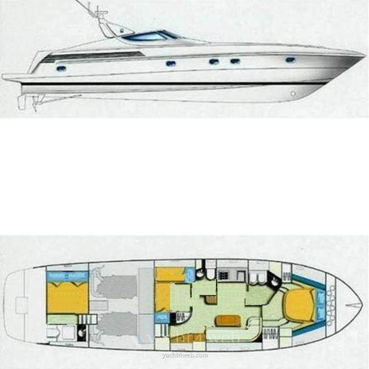 Cantieri di sarnico Maxim 55 Моторная лодка используется для продажи
