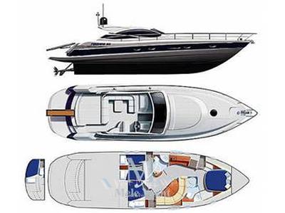 Pershing 50 ht Motorboot gebraucht zum Verkauf