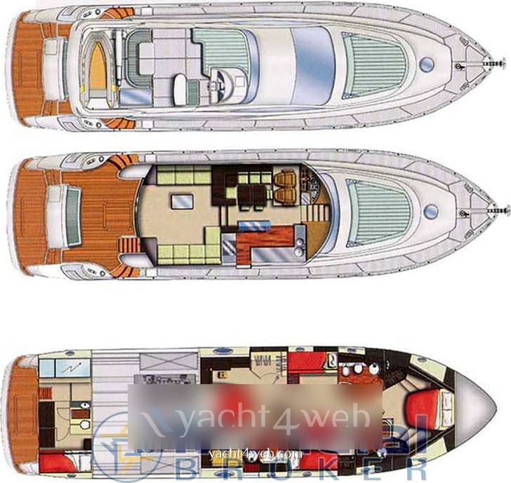 Aicon yachts Aicon 64 Motorboot gebraucht zum Verkauf