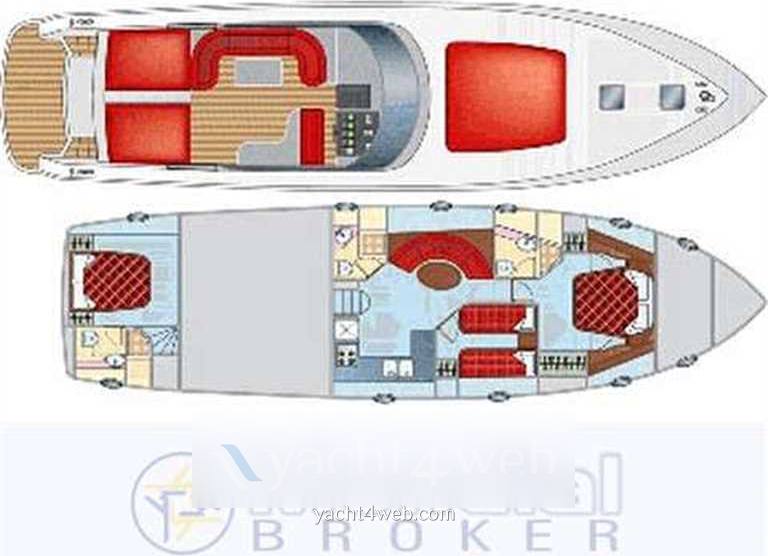 Rizzardi Cr 63 ht Моторная лодка используется для продажи