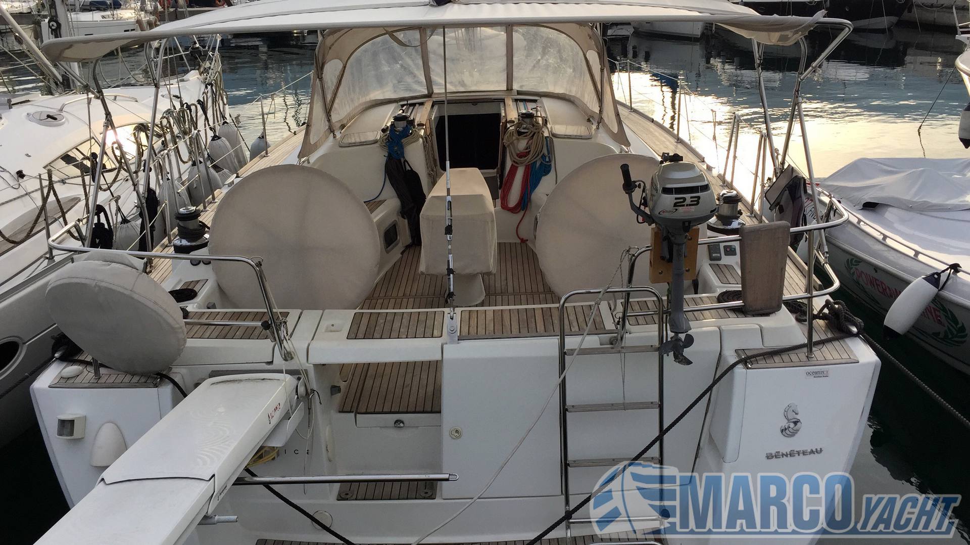 BENETEAU Oceanis 50 Exterior: detail