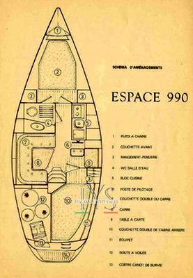 JEANNEAU Espace 990