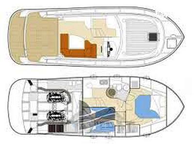 cantieri estensi Goldstar 360 Моторная лодка используется для продажи