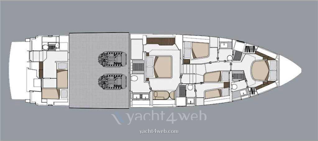 Azimut yachts Azimut 72 fly Моторная лодка используется для продажи