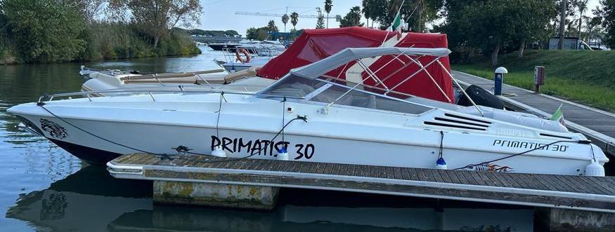 Bruno abbate Primatist 30 Моторная лодка используется для продажи