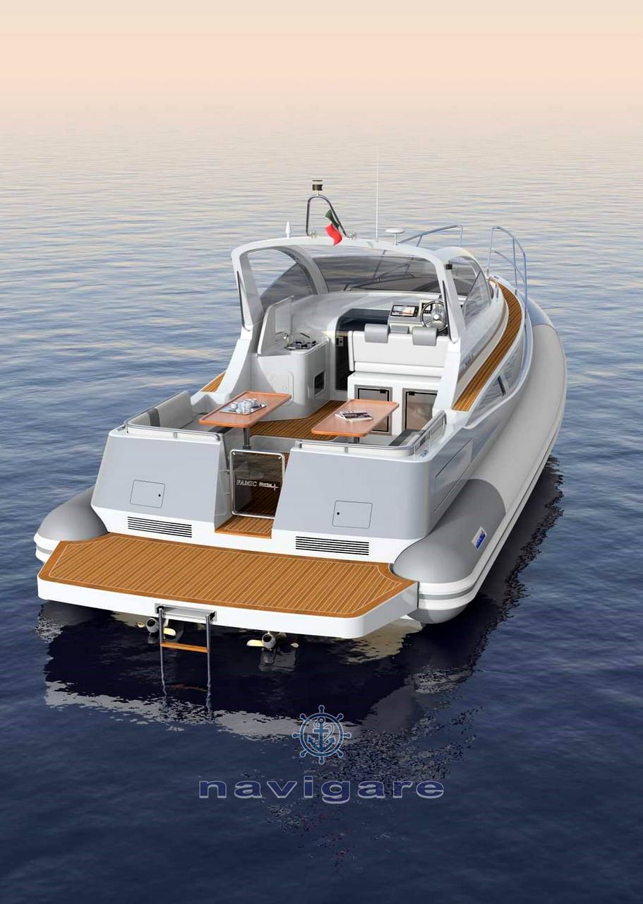 Famic marine Pacific 36 fly Моторная лодка новое для продажи