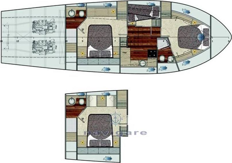 Austin parker Ap 48 sundeck جراد البحر قارب الجديد