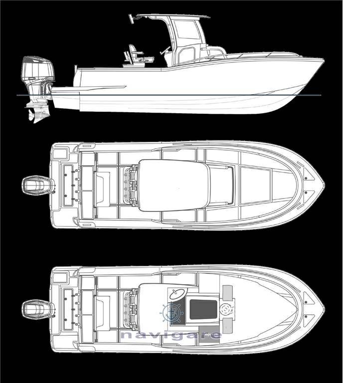 Tuccoli Marine T210 giannutri Motorboot neu zum Verkauf