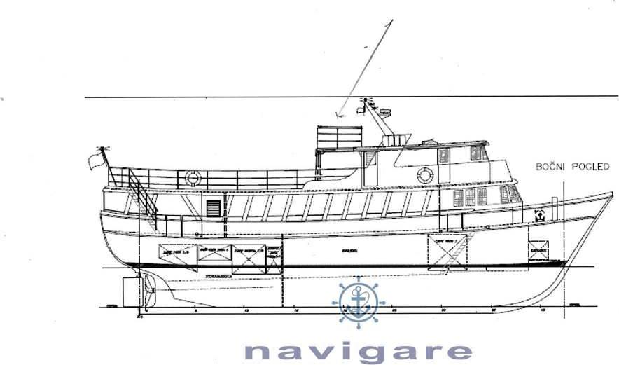 Battello Amorella Моторная лодка используется для продажи