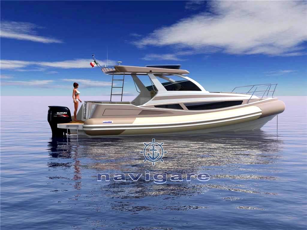 Famic Marine Pacific 36 fly Inflável Novo