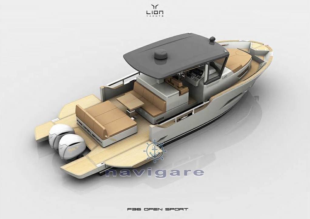 Lion yachts F36 open sport Моторная лодка новое для продажи