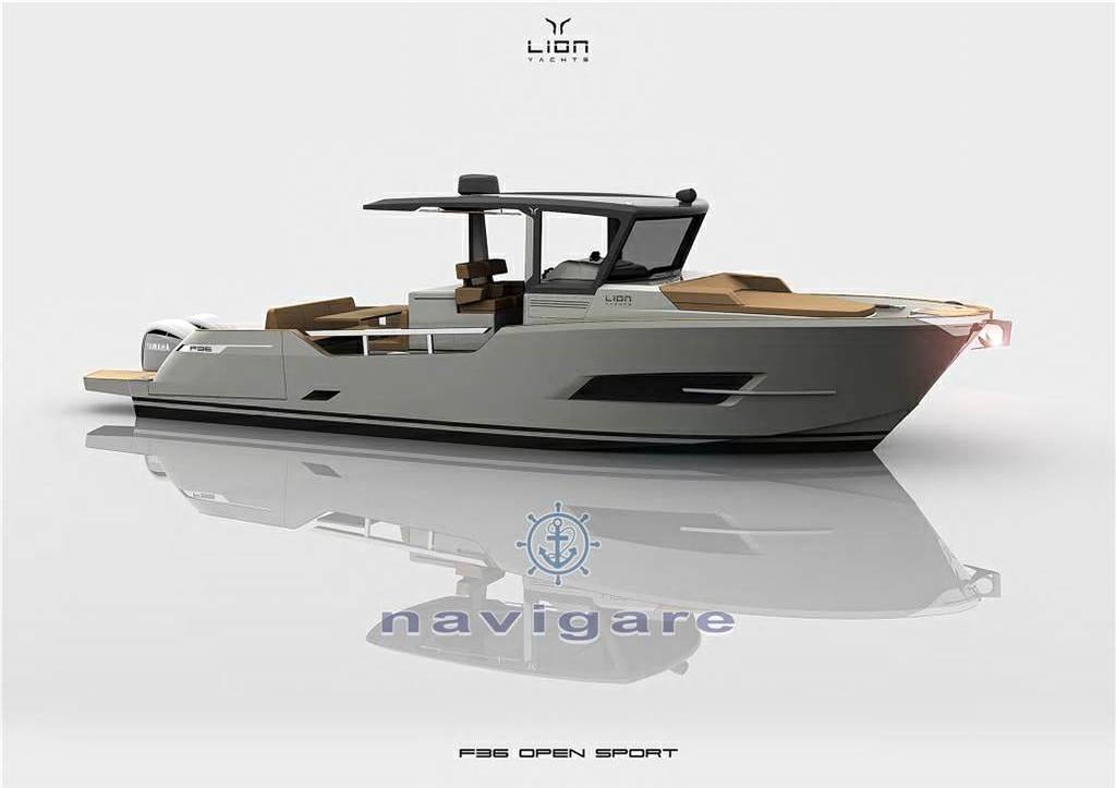 Lion yachts F36 open sport 快速巡洋舰