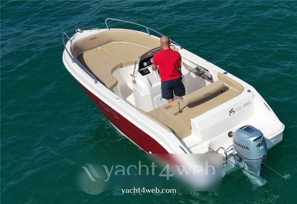 As marine 570 open bordeaux Barco de motor usado para venta