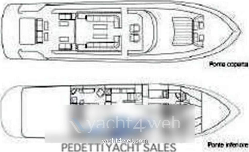 Tecnomar Velvet 83 Motorboot gebraucht zum Verkauf