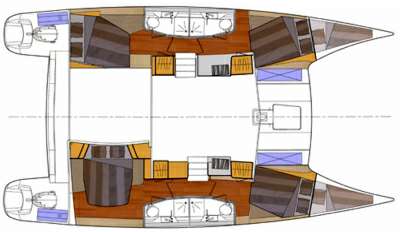 FOUNTAINE PAJOT FOUNTAINE PAJOT Orana 44