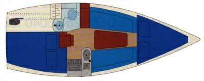 HUNTER HUNTER 245 ranger bilge keel