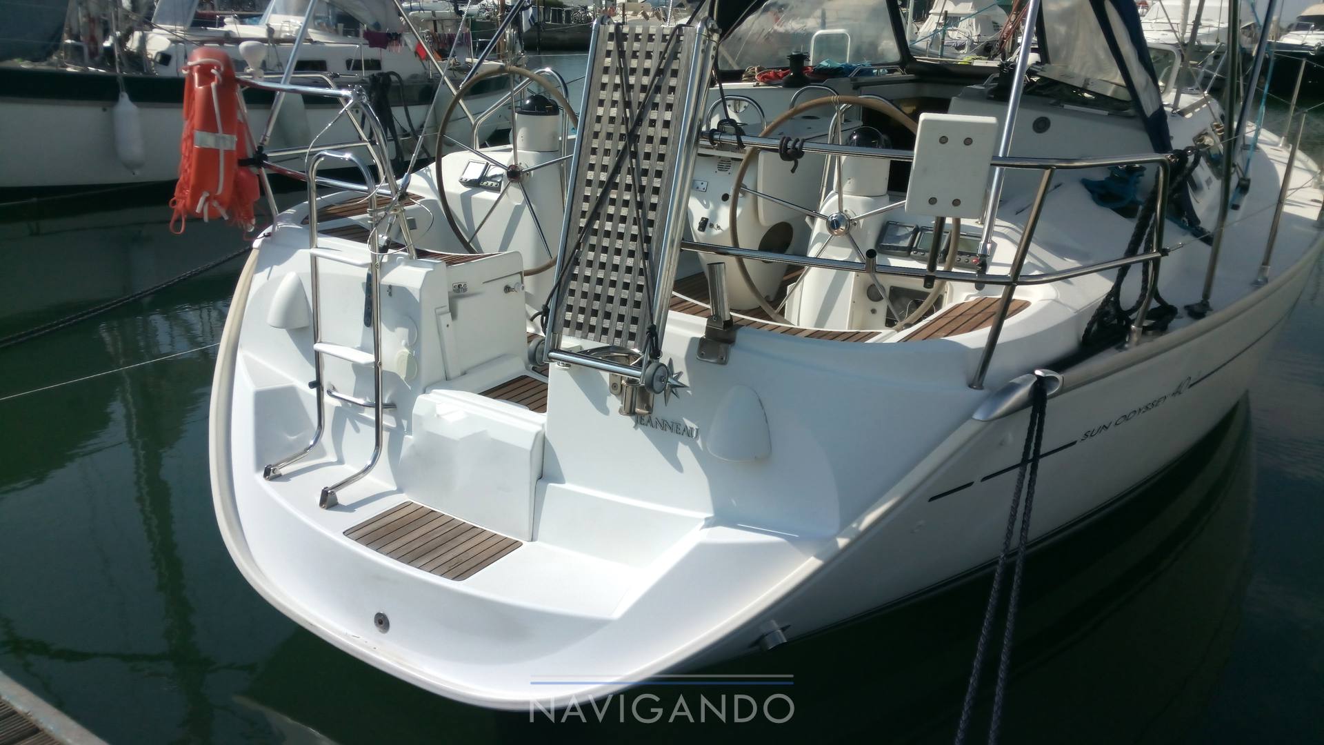 Jeanneau Sun odyssey 40.3 Exterior: detalhe