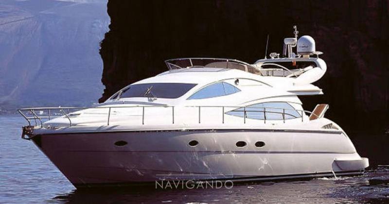Aicon 56 fly Motor boat used for sale