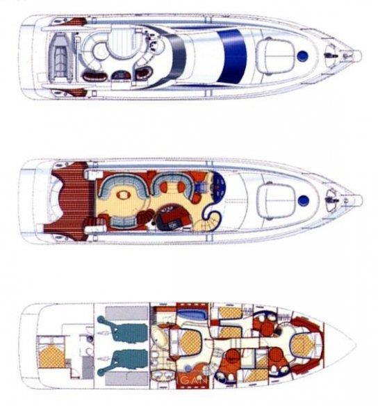 Azimut Az 68 plus Yacht à moteur
