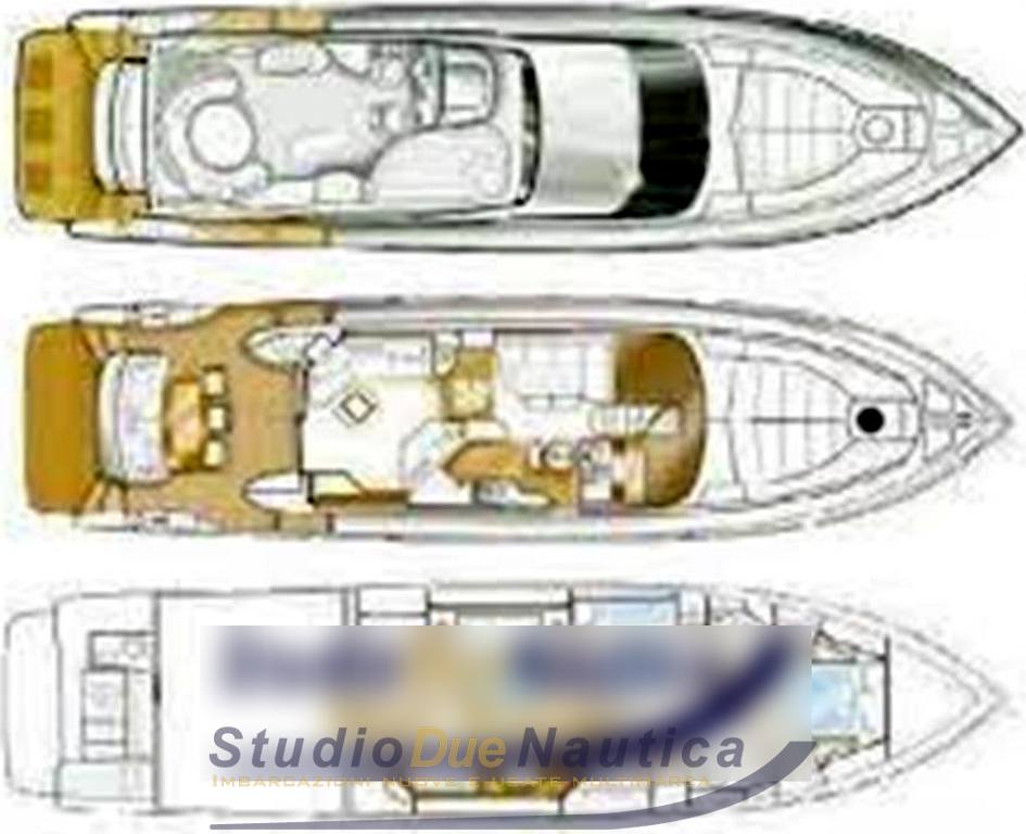 Dominator yachts 62 s bateau à moteur