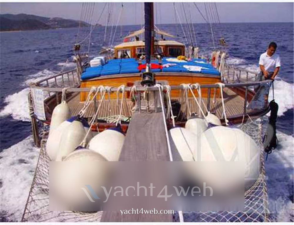 Caicco turco Gulet Barco de vela carta