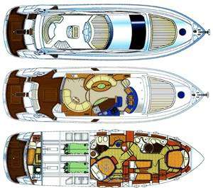 Aicon Aicon 56' fly bridge