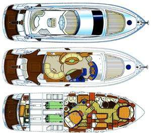 Aicon Aicon 56' fly bridge