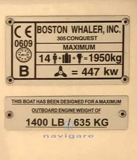 Boston Whaler Boston Whaler BOSTON 305 CONQUEST