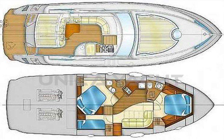 Rizzardi 45 incredible Motorboot gebraucht zum Verkauf