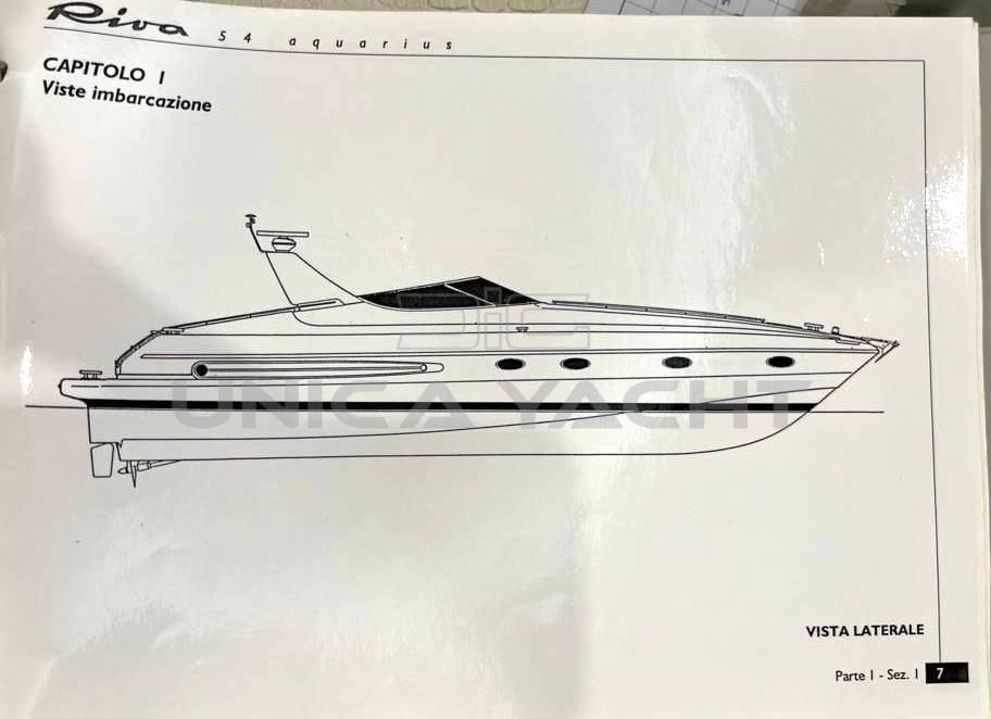 RIVA 54 aquarius Motorboot gebraucht zum Verkauf