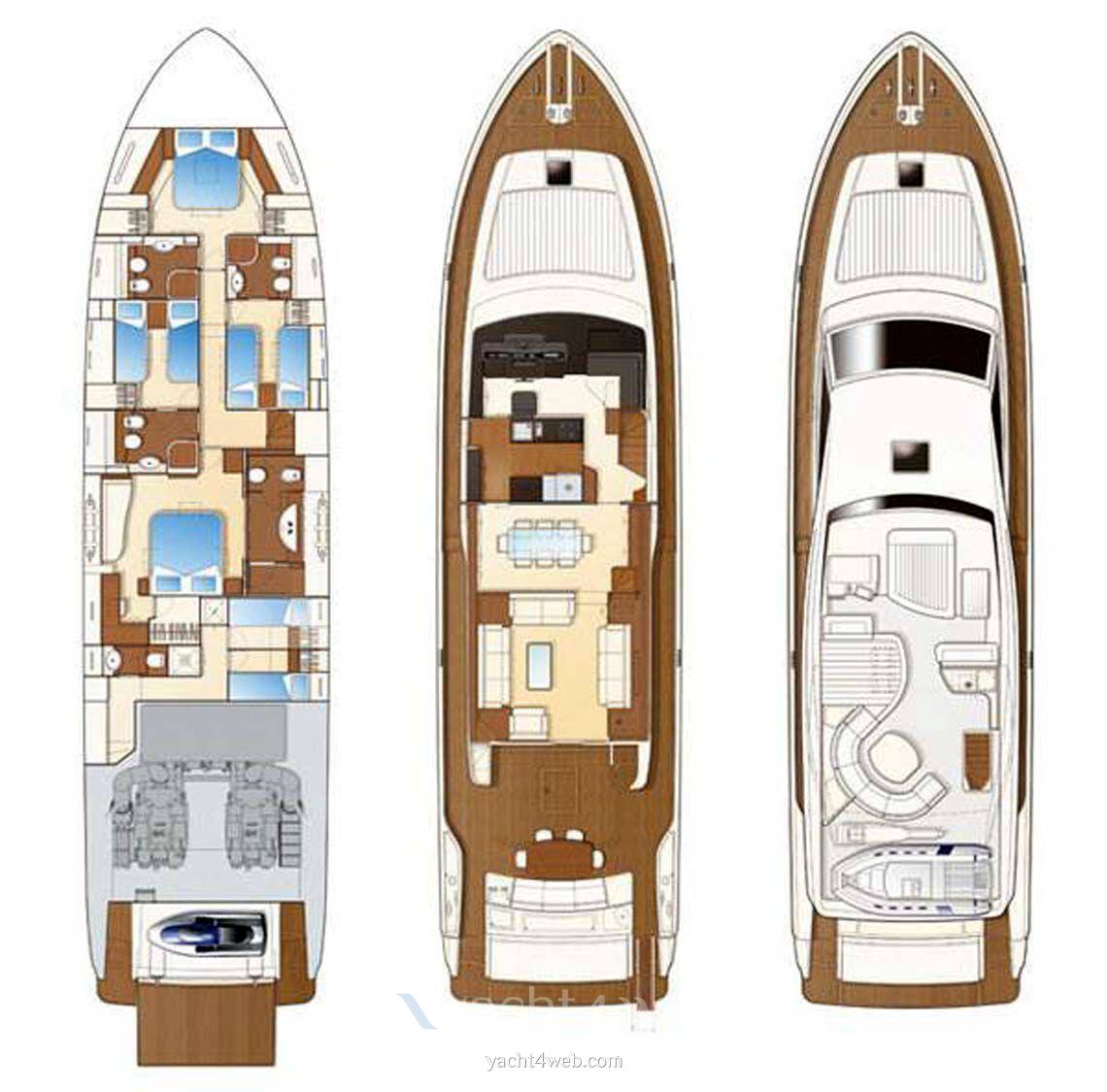 Ferretti yachts 780 barca