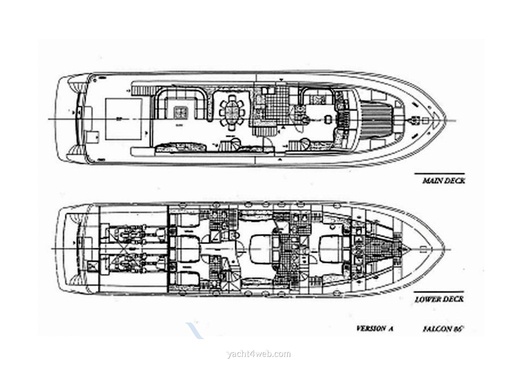 Falcon 86 Barca a motore usata in vendita