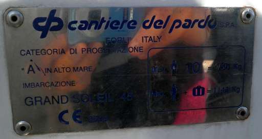 Cantiere del pardo Cantiere del pardo Grand soleil 45