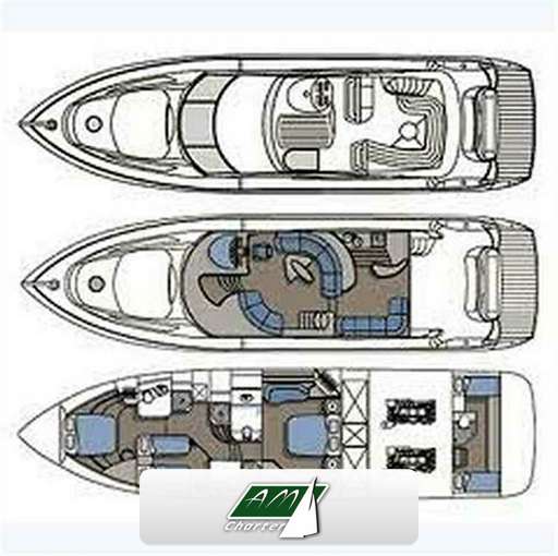 Sunseeker Sunseeker Manhattan 64' fly