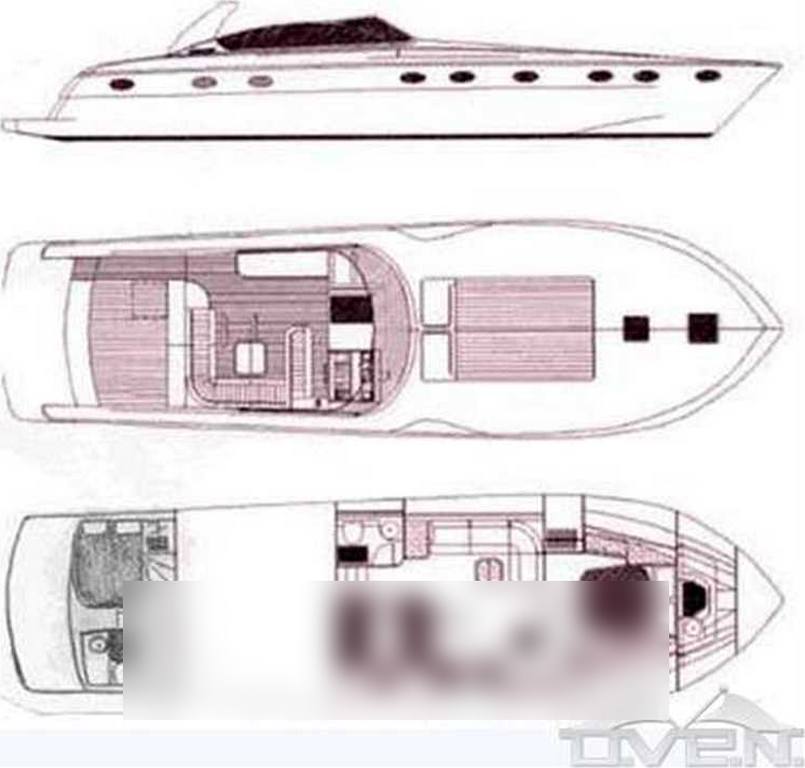 Rizzardi 53 Top line Bateau à moteur nouveau en vente