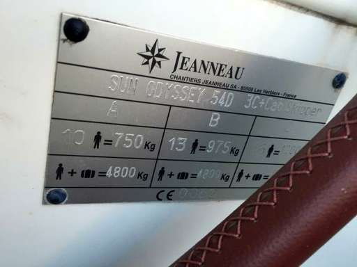 Jeanneau Jeanneau Sun odyssey 54 ds