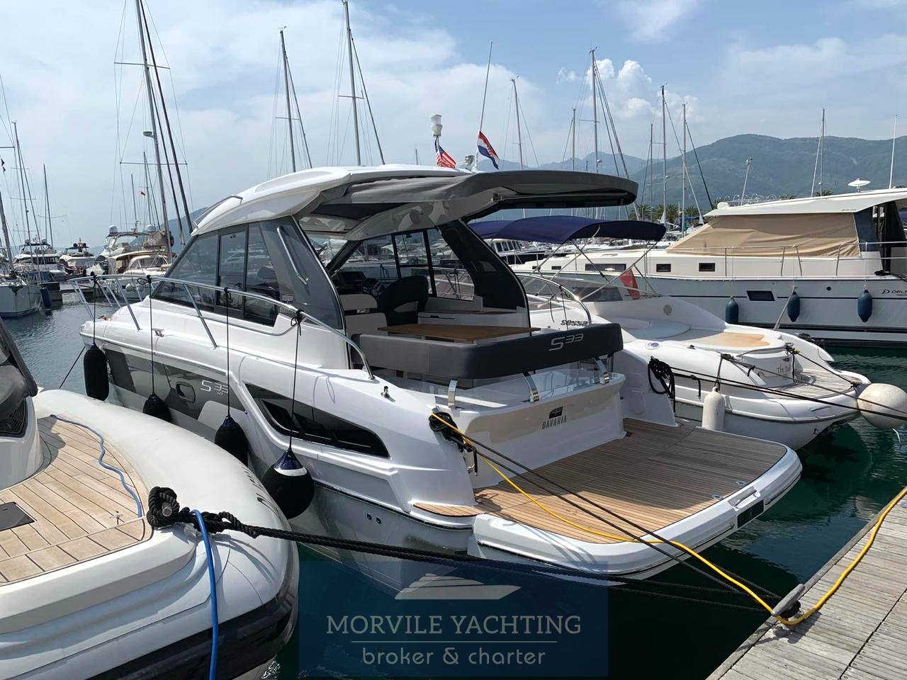 Bavaria 33 ht Моторная лодка используется для продажи