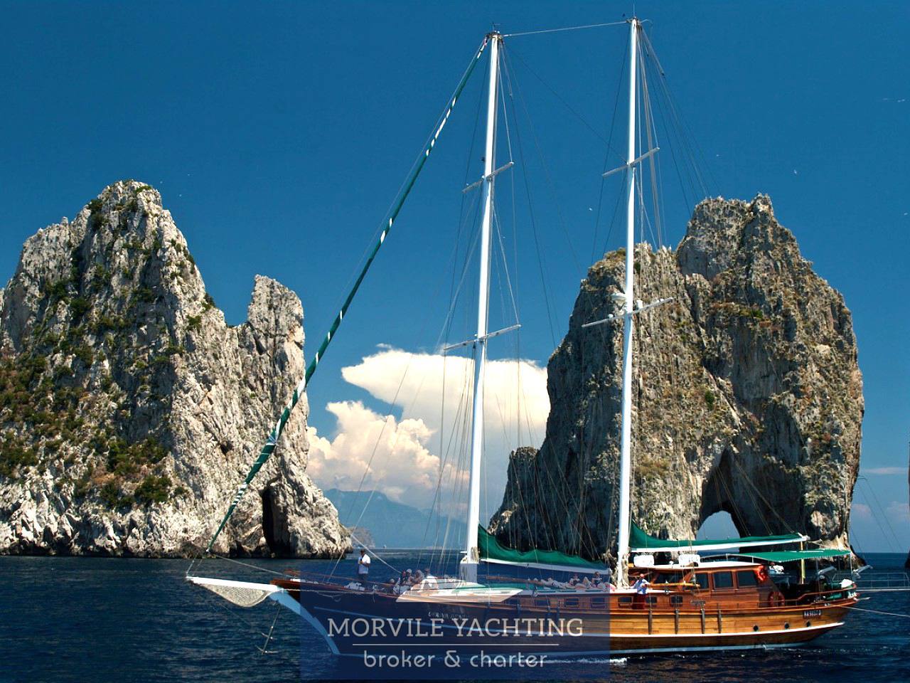 Goletta Deriya-deniz Barca a vela charter
