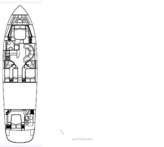 Rizzardi Cr 63 top lin Motorboot gebraucht zum Verkauf