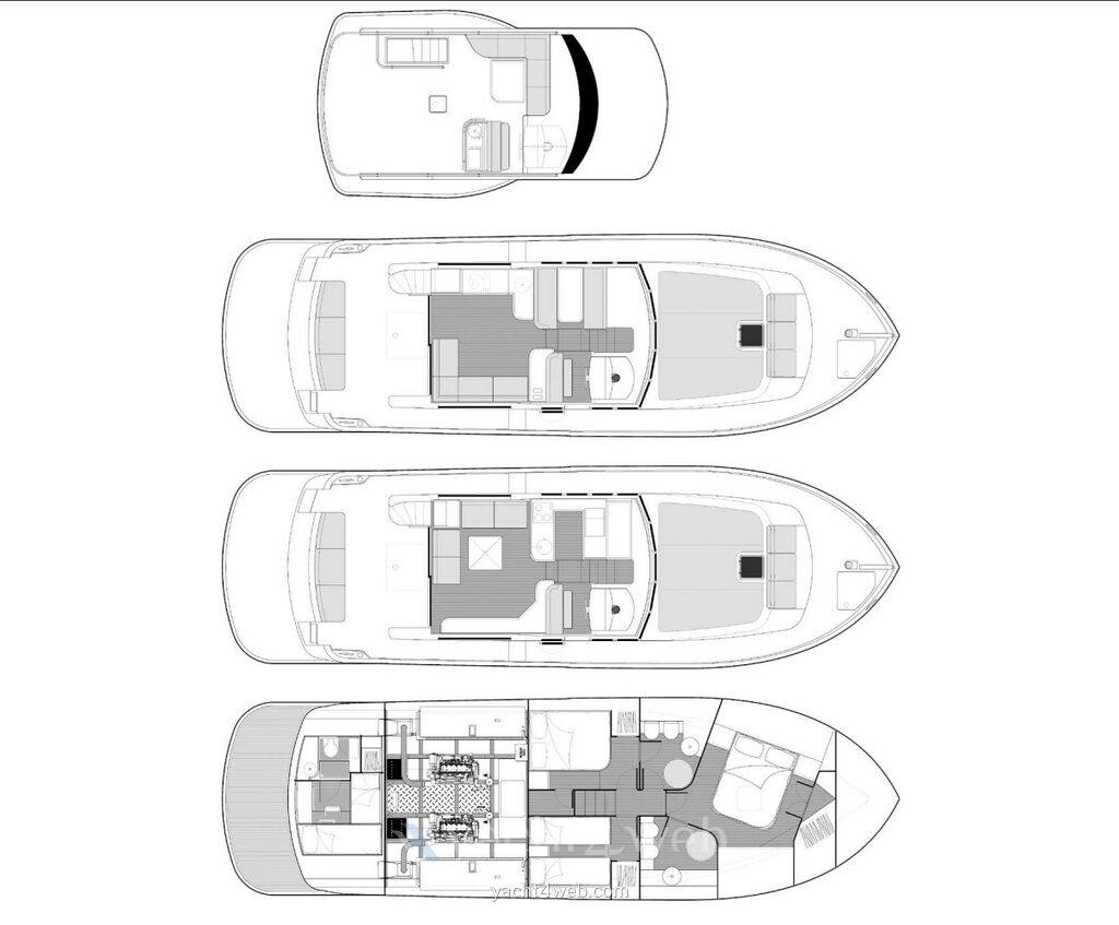 Cantieri estensi Maine 530 Bateau à moteur nouveau en vente