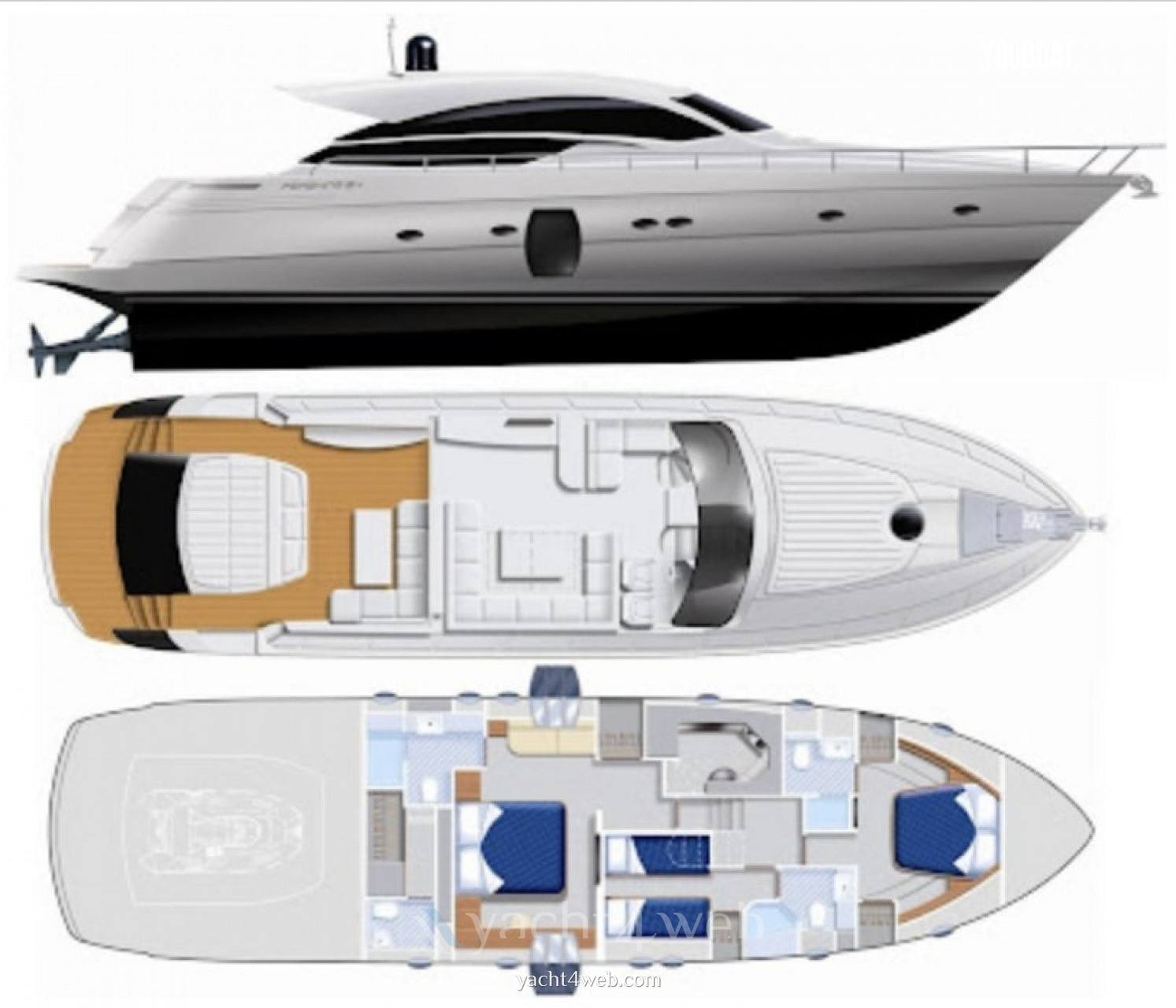 Pershing spa Pershing 56 Barca a motore usata in vendita