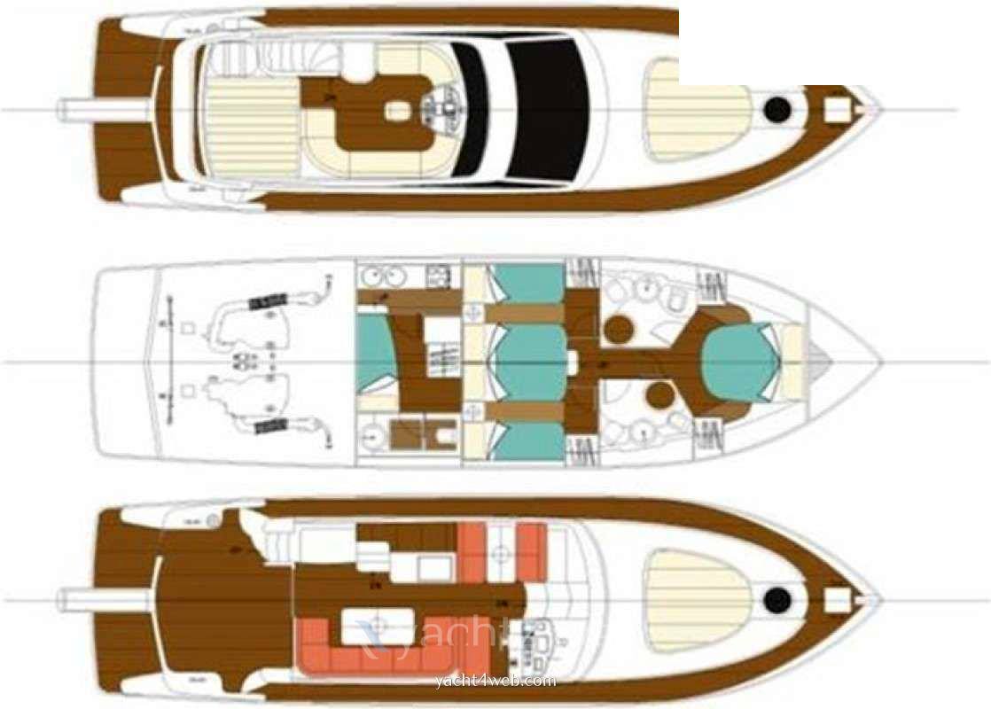 Raffaelli Compass rose Barca a motore usata in vendita