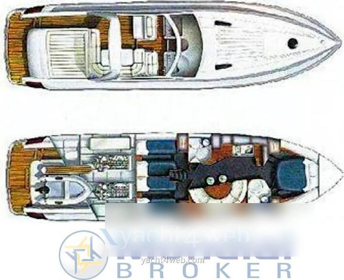 Marine projects princess Princess v55 v 55 Barca a motore usata in vendita