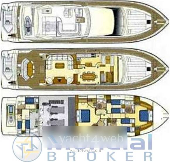 Ferretti 810 fly Motorboot gebraucht zum Verkauf
