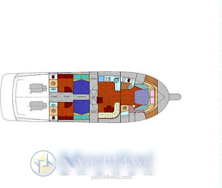 Abati yachts Portland 55 Barco de motor usado para venta