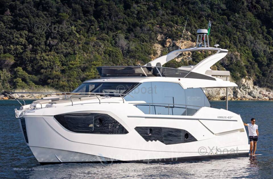 Absolute 47 fly Motor yacht