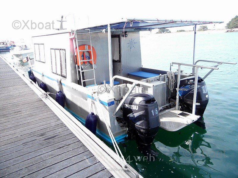 Gosselin Catamaran aluminium 8.80m Motorboot gebraucht zum Verkauf