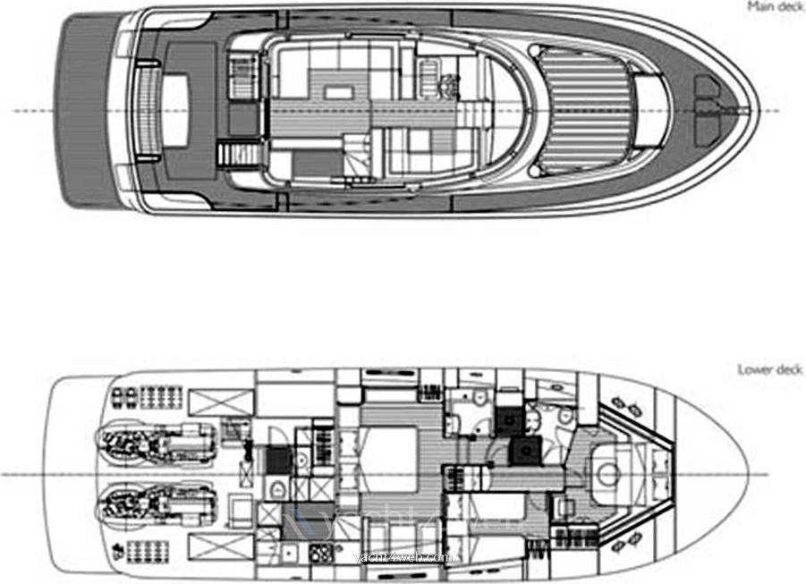 Aprea mare Maestro 56 barco de motor