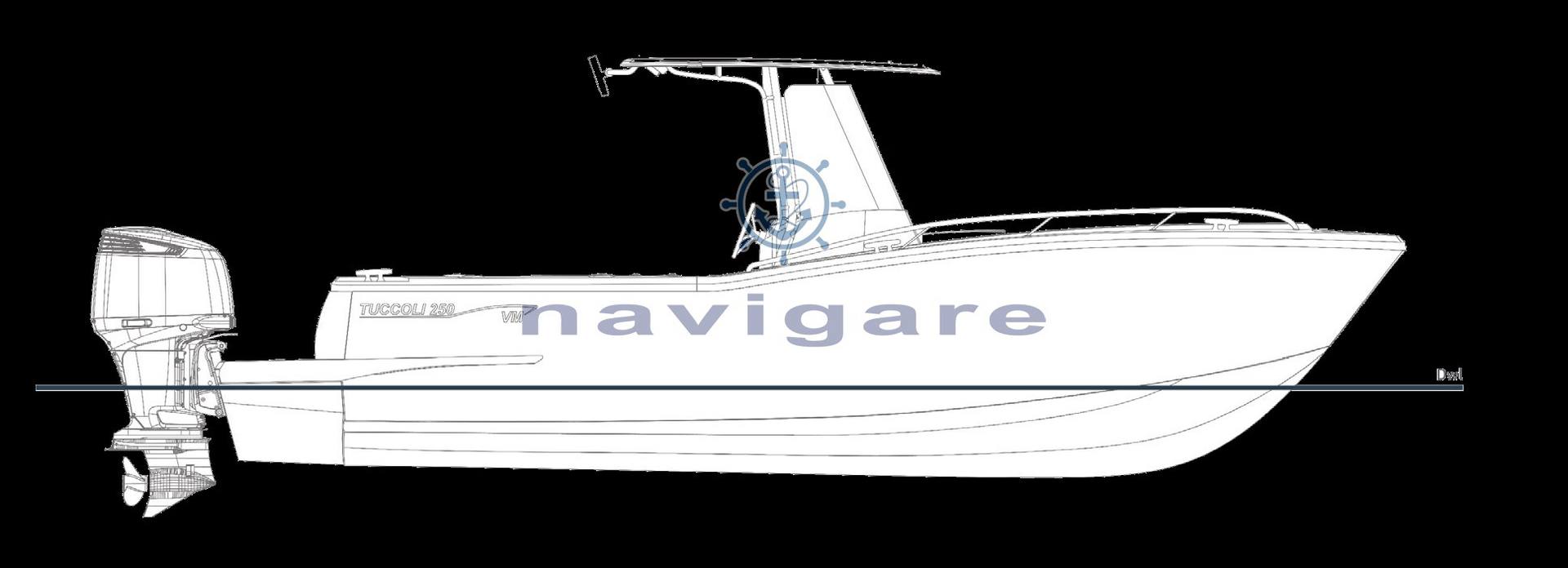 Tuccoli marine T250 vm Cruzador de dia